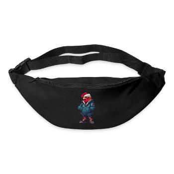 Coq Mode Hiver - Sac banane - noir - Devant