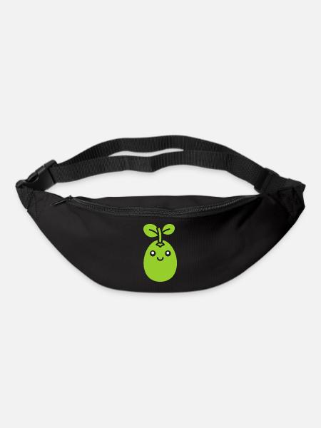 petit pois - Sac banane - noir