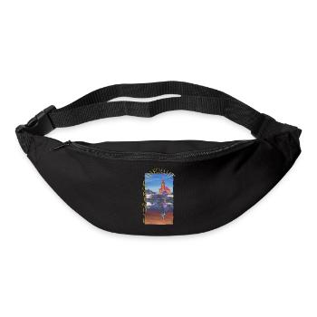 Historisches Dortmunder Hafenamt - Gürteltasche - Schwarz - Vorne
