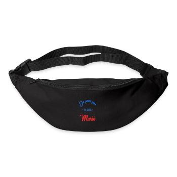 JE PEUX PAS. MARIE. FUTUR MARIE. EVJF. TEAM. TEAM - Sac banane - noir - Devant