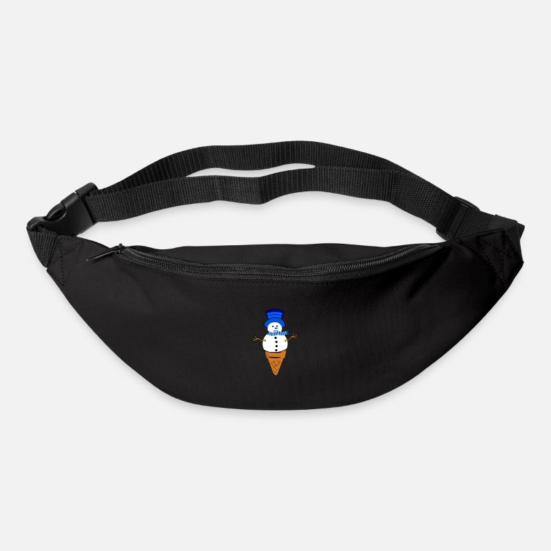 snowman - Bum bag - black