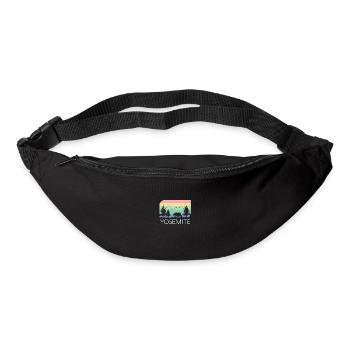Yosemite California National Park Retro Vintage - Gürteltasche - Schwarz - Vorne