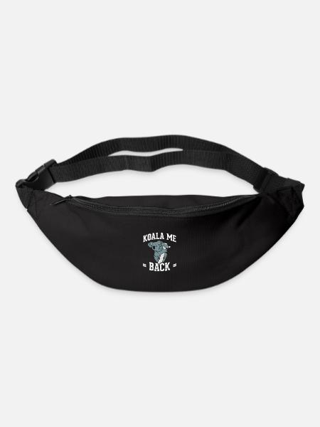Meme Koala Design Quote Koala Me Back - Gürteltasche - Schwarz