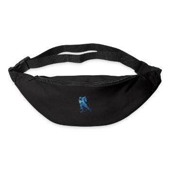 Lustiges Sport-Eishockey-Design für Mädchen und - Gürteltasche - Schwarz - Vorne