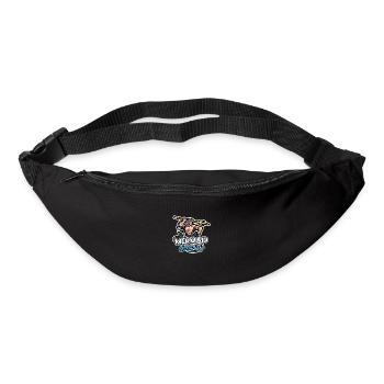 Mermaid Bday Party Party Squad Schwimmer Mermaid S - Gürteltasche - Schwarz - Vorne