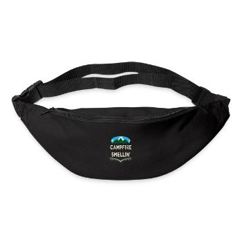 Campfire Smell Camping Summer Camper Tropical Fa - Bum bag - black - Front