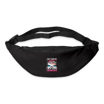 Ich kann meinen Wahnsinn nicht verbergen: Ich bin eine Judo-Oma - Gürteltasche - Schwarz - Vorne