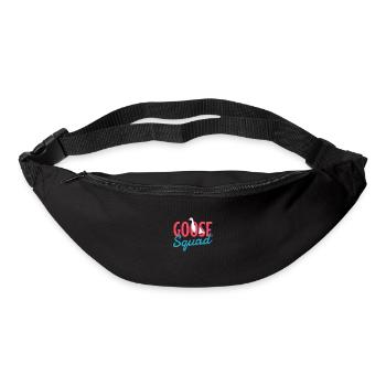 Goose Squad Nature Oiseaux Oies Animaux sauvages - Sac banane - noir - Devant