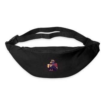Adler Vogel Bier Lustig - Gürteltasche - Schwarz - Vorne