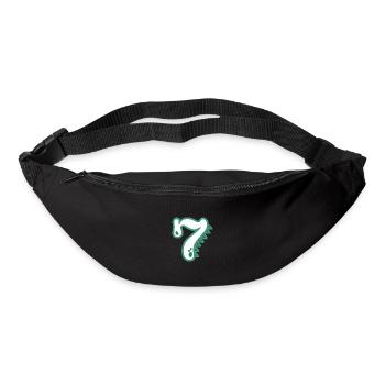Numéro 7 - Sac banane - noir - Devant