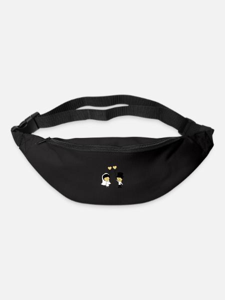 couple - Sac banane - noir