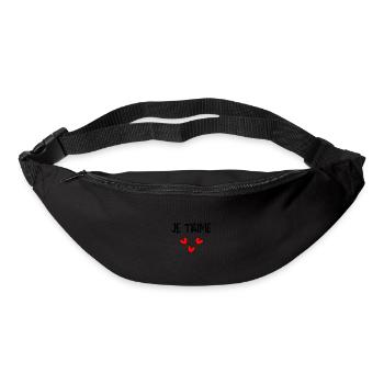 MAMAN. FÊTE DES MÈRES. BONNE FÊTE MAMAN. FÊTE - Sac banane - noir - Devant