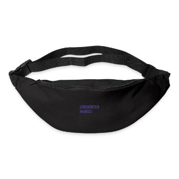 Artists of life in action - Bum bag - black - Front
