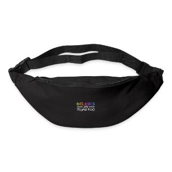 Dyslexic Humor Dyslexia Speech Therapist Gift - Bum bag - black - Front