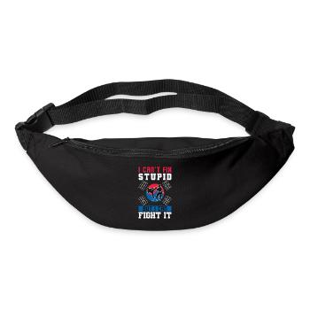 TKD Korean Martial Arts Tae Kwon - Gürteltasche - Schwarz - Vorne