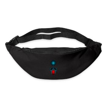 Space Alien Fractal Art Mandelbrot Fractimage - Bum bag - black - Front