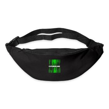 Cypherpunk | Cyber Punk | IT Nerd Geek Programmi - Gürteltasche - Schwarz - Vorne