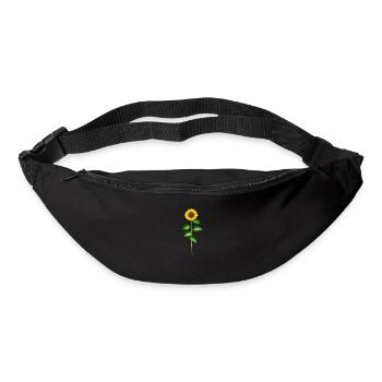 Tournesol tournesol graines de tournesol - Sac banane - noir - Devant