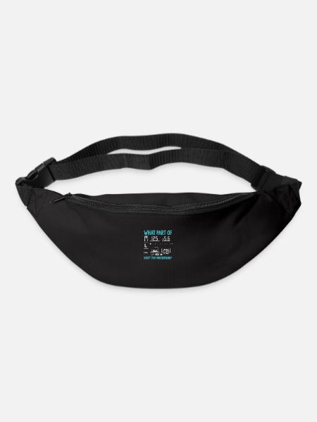 Fotografie Sprüche | Fotograf Fotografen Geschenke - Gürteltasche - Schwarz