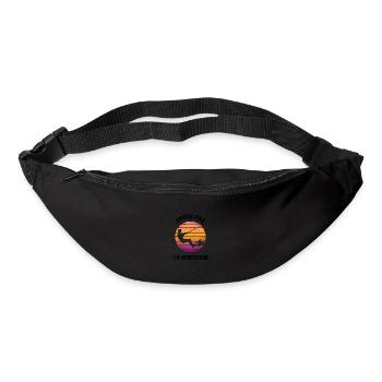 J'peux pas j'ai wakeboard - Sac banane - noir - Devant