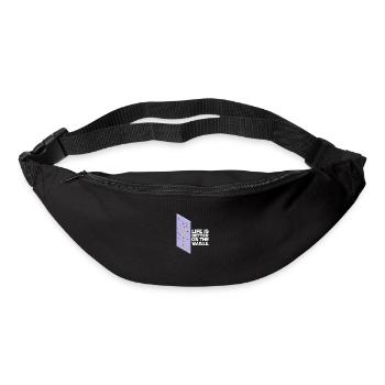 Wall Climbing Rock Climbing - Bum bag - black - Front