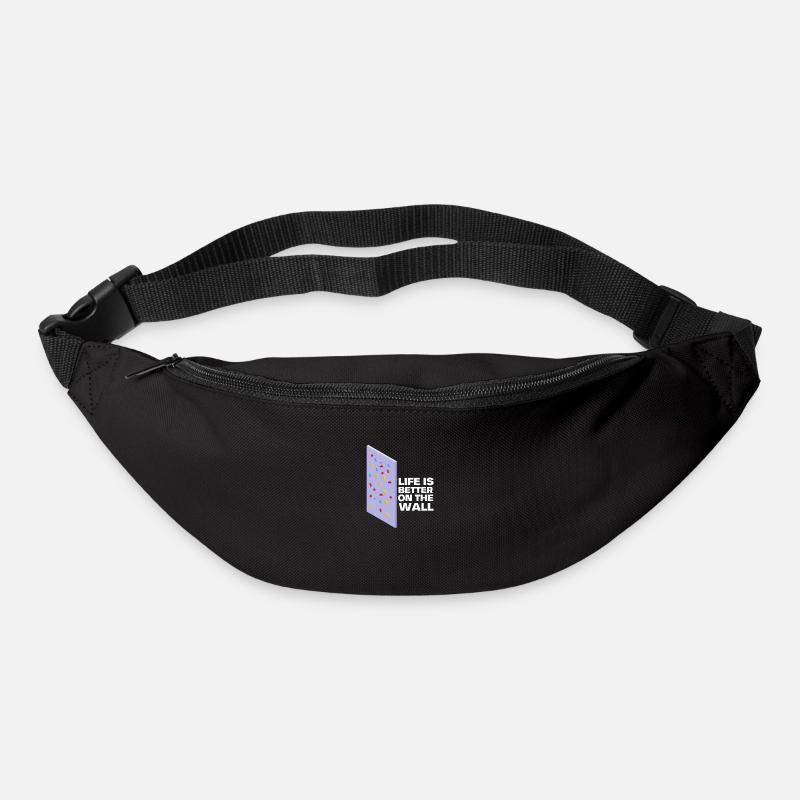 Wall Climbing Rock Climbing - Bum bag - black