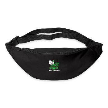 E-Cigarette E-Shisha Vapor Liquid - Bum bag - black - Front