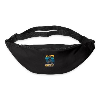 Fahrradfahrer Fahrrad Biker BMX - Gürteltasche - Schwarz - Vorne