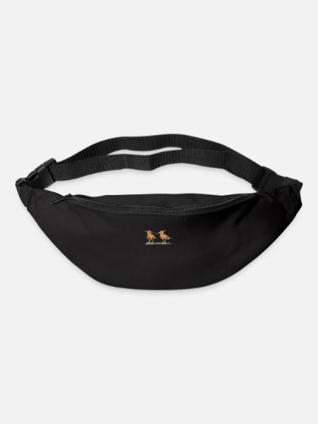 Hoopoe - Bird in Kenya / Africa - Ornithology - Bum bag - black