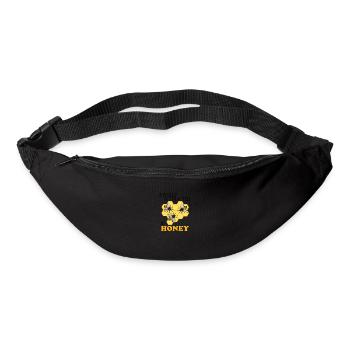 Distrait par Honey Delicious Honey Eating - Sac banane - noir - Devant