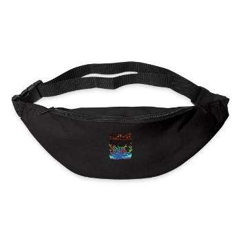 Protect Gods Creation Nature Environment Coral - Bum bag - black - Front