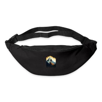 Mountain Intention - Gürteltasche - Schwarz - Vorne