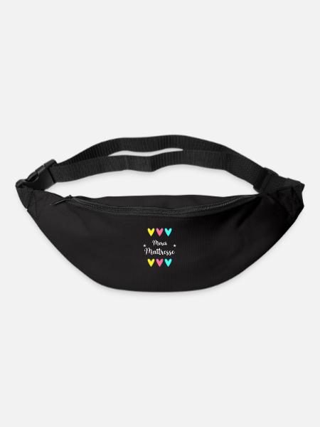 MERCI. MERCI MAÎTRESSE. CADEAU MAÎTRESSE. VACANCES - Sac banane - noir
