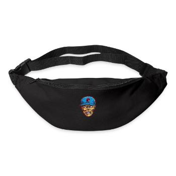 Monster Ungeheuer Dämon Teufel Vampir Guhl Zombie - Gürteltasche - Schwarz - Vorne