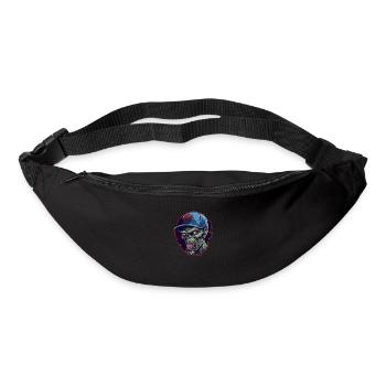 Monster Ungeheuer Dämon Teufel Vampir Guhl Zombie - Gürteltasche - Schwarz - Vorne