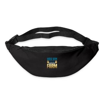 Casque de clavier de jeu PC Gamer Videogamer - Sac banane - noir - Devant