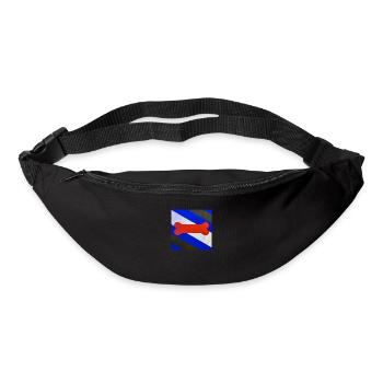 Puppy Flagge - Gürteltasche - Schwarz - Vorne