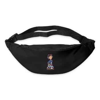 Manga Skater Boy - Gürteltasche - Schwarz - Vorne