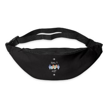 Rien à foutre - Sac banane - noir - Devant