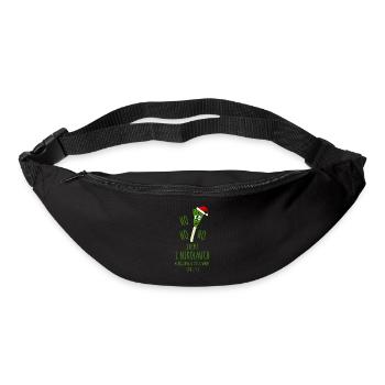 Ugly Christmas Nikolauch - Gürteltasche - Schwarz - Vorne