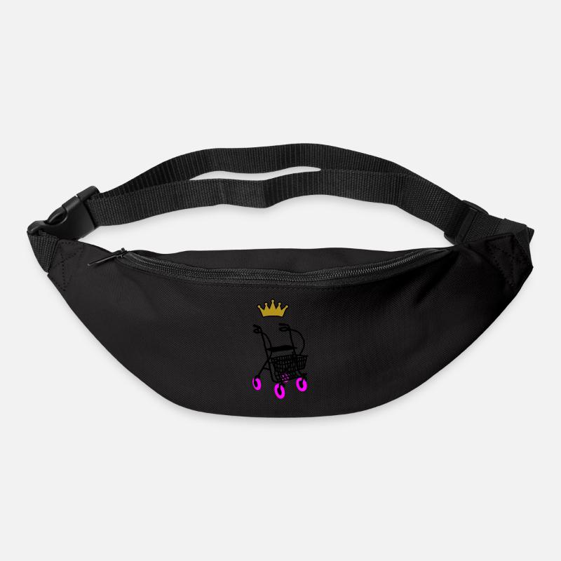 Rollator Queen - Gürteltasche - Schwarz