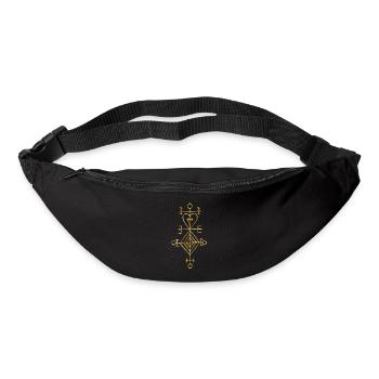 Ástarstafur, Love Charm, Magic Rune Amulet - Bum bag - black - Front