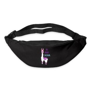 No drama lama - Bum bag - black - Front