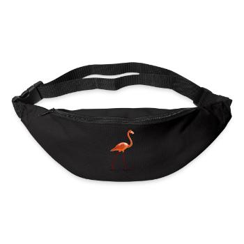 Flamingo - Gürteltasche - Schwarz - Vorne