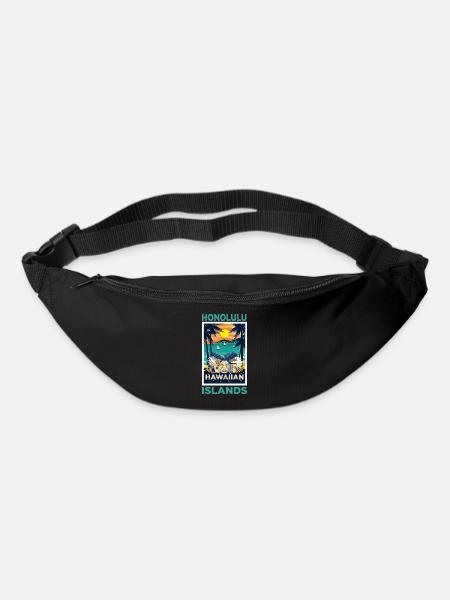 Honolulu Hawaiian Islands - Bum bag - black