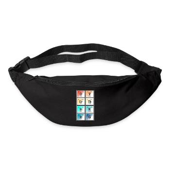Overthingking | Periodic Table of Elements - Bum bag - black - Front
