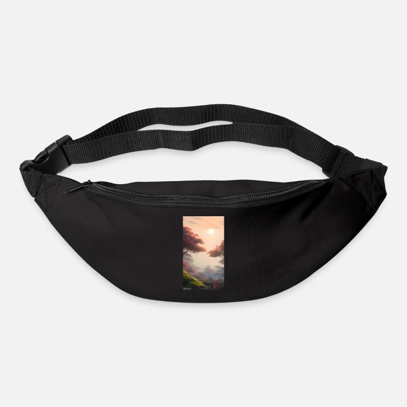 Himmelsmelodie - Gürteltasche - Schwarz