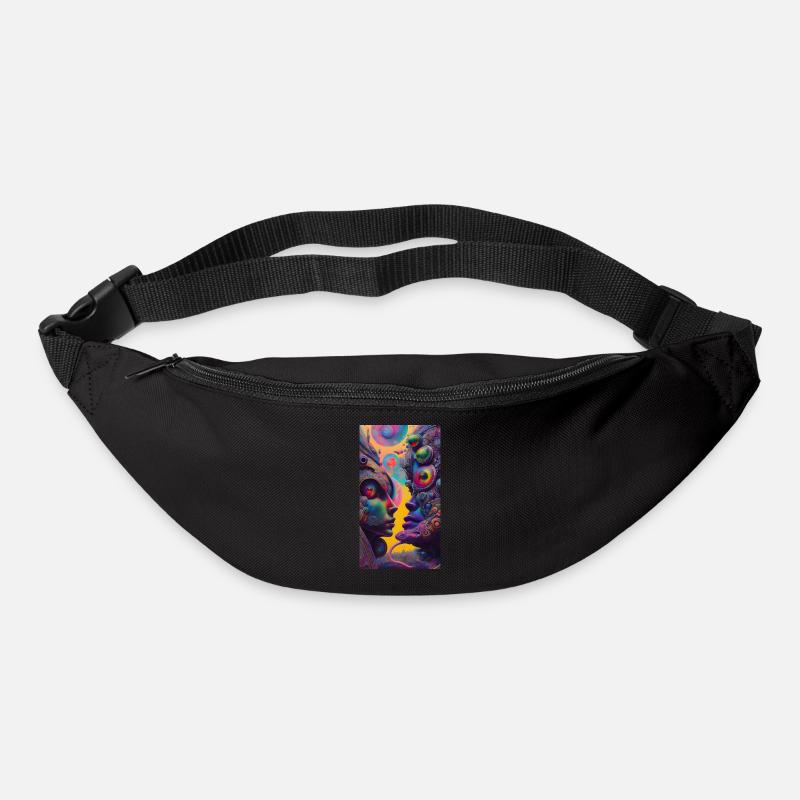 Kaléidoscope Chroma - Sac banane - noir