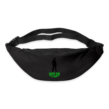 Cow-boy hors-la-loi - Sac banane - noir - Devant