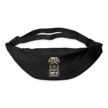 Dart Dartboard Bullseye Darter - Gürteltasche - Schwarz - Vorne